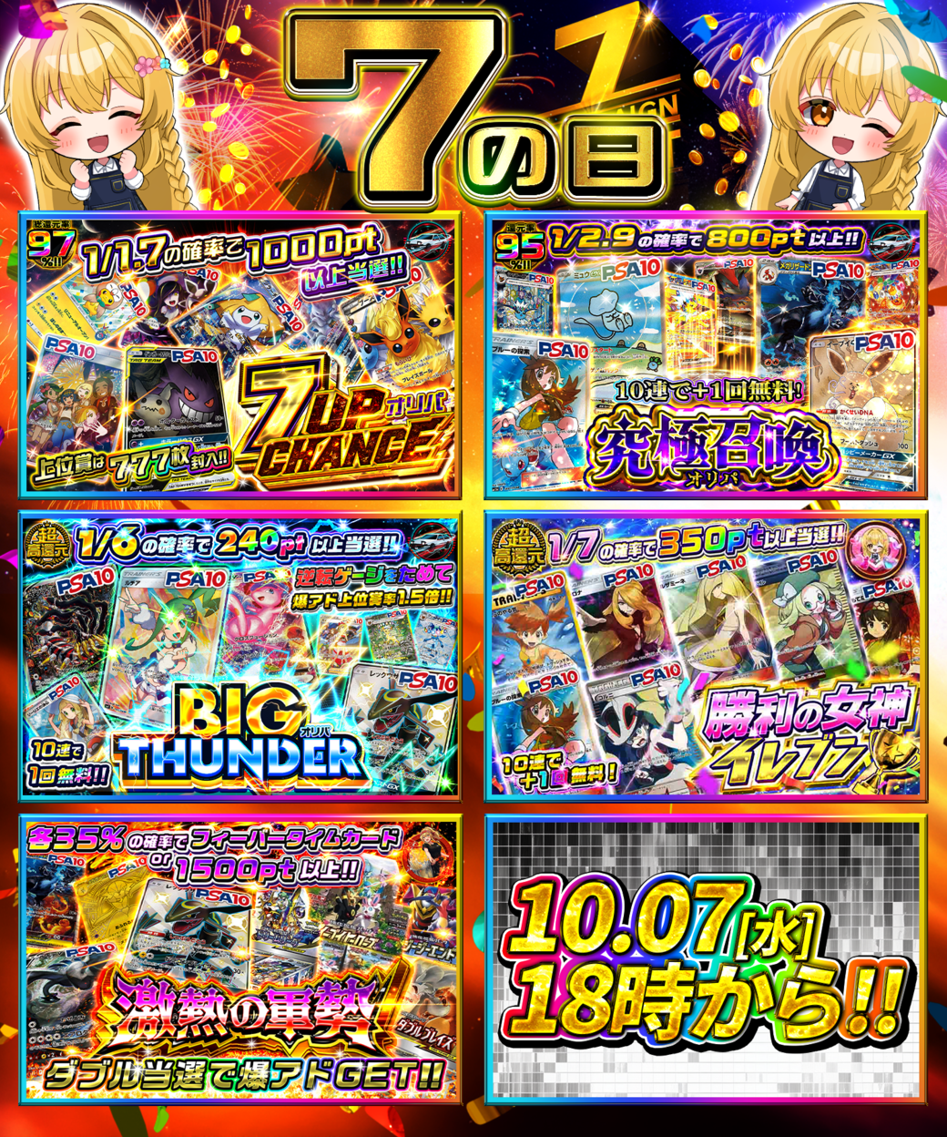 7の日イベントのまとめ画像